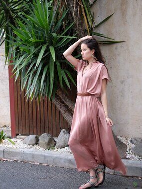 Thurley Silk Layered Slip Dress – Size Small